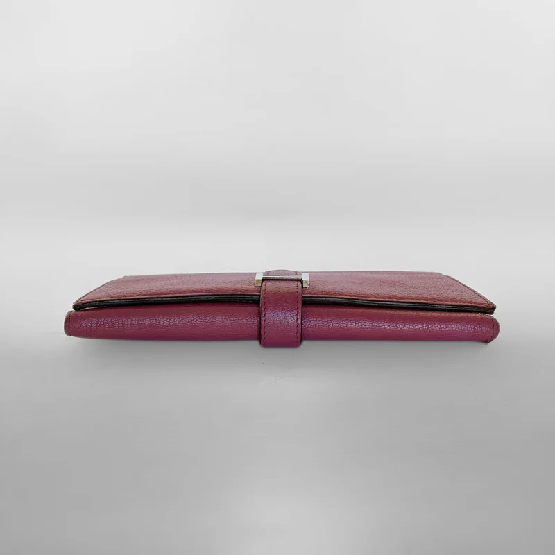 Hermès Bearn Geldbörse Epsom Leder
