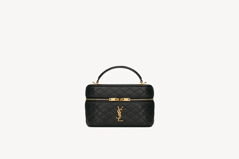 Saint Laurent GABY Vanity Lamb Black