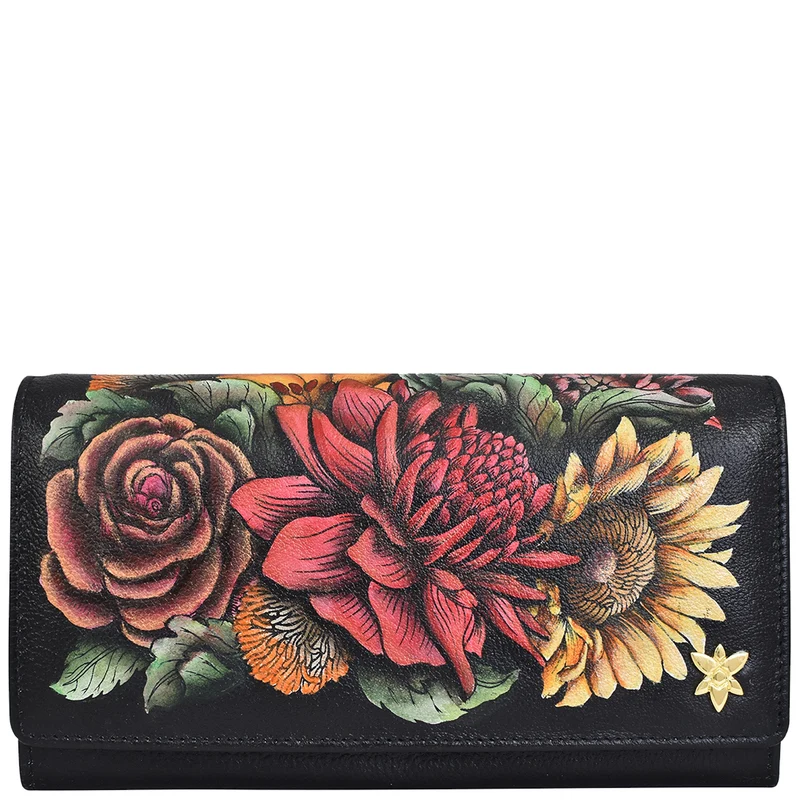 Brieftasche mit Akkordeonklappe - 1112