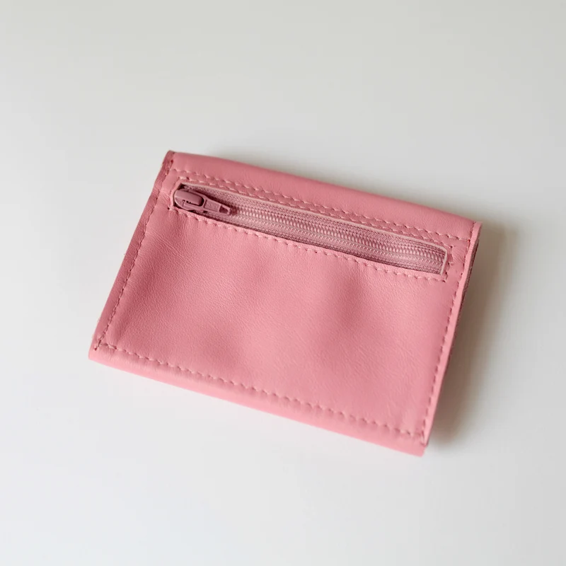 Kleines Portemonnaie Flamingo Pink