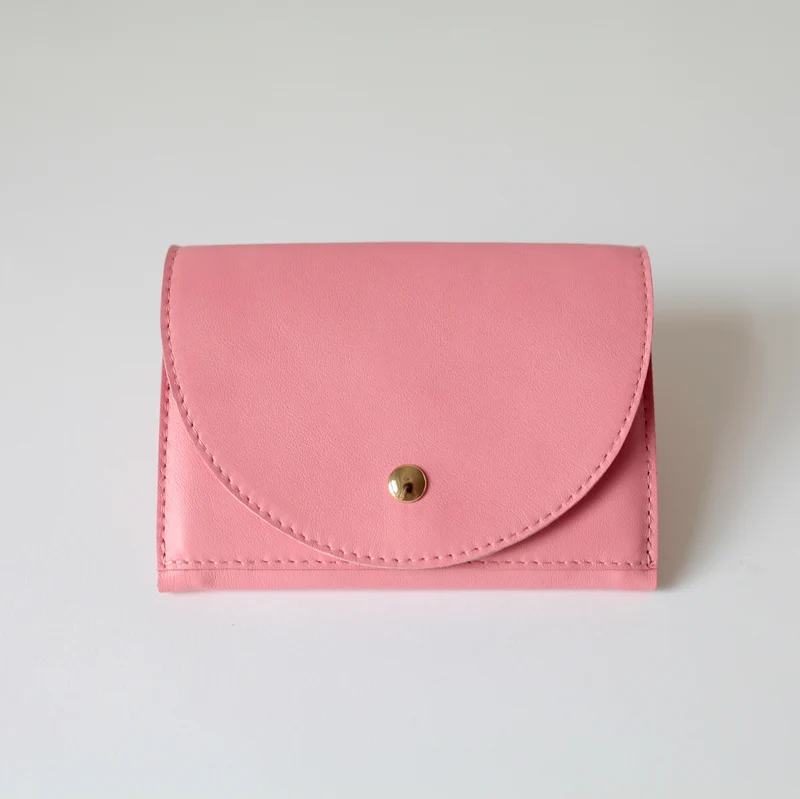 Clutch Portemonnaie mittlere Größe Flamingo Pink