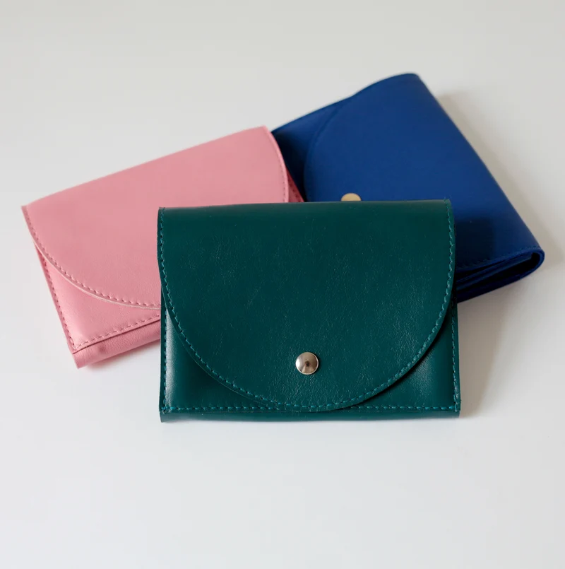 Clutch Portemonnaie mittlere Größe Petrol