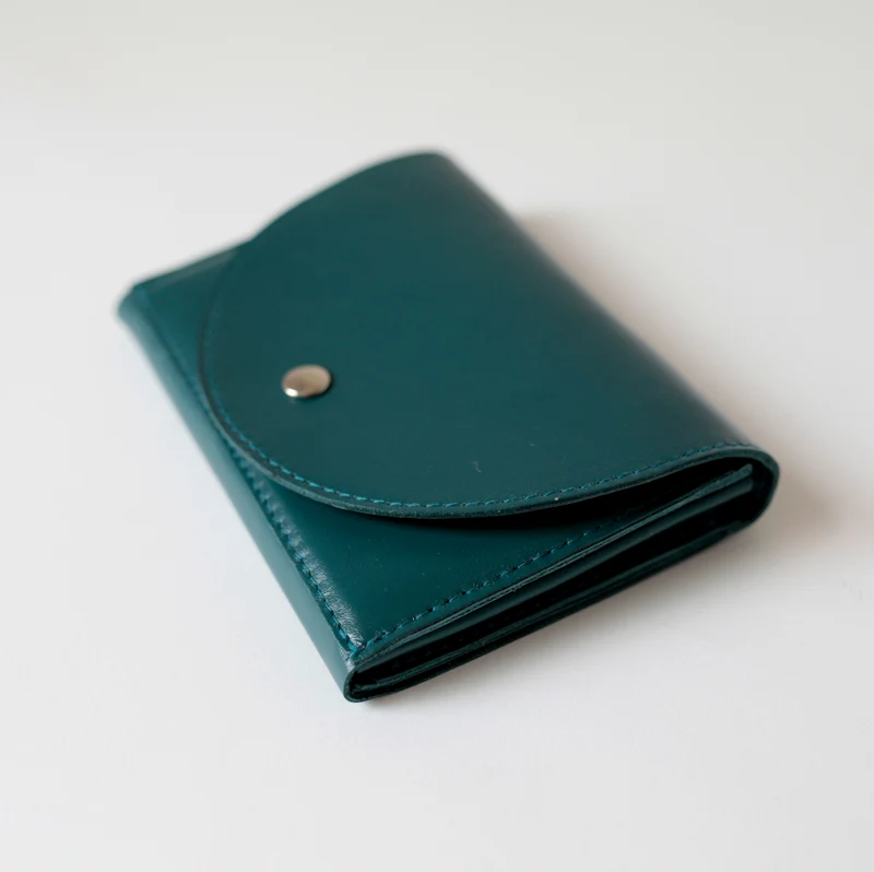 Clutch Portemonnaie mittlere Größe Petrol