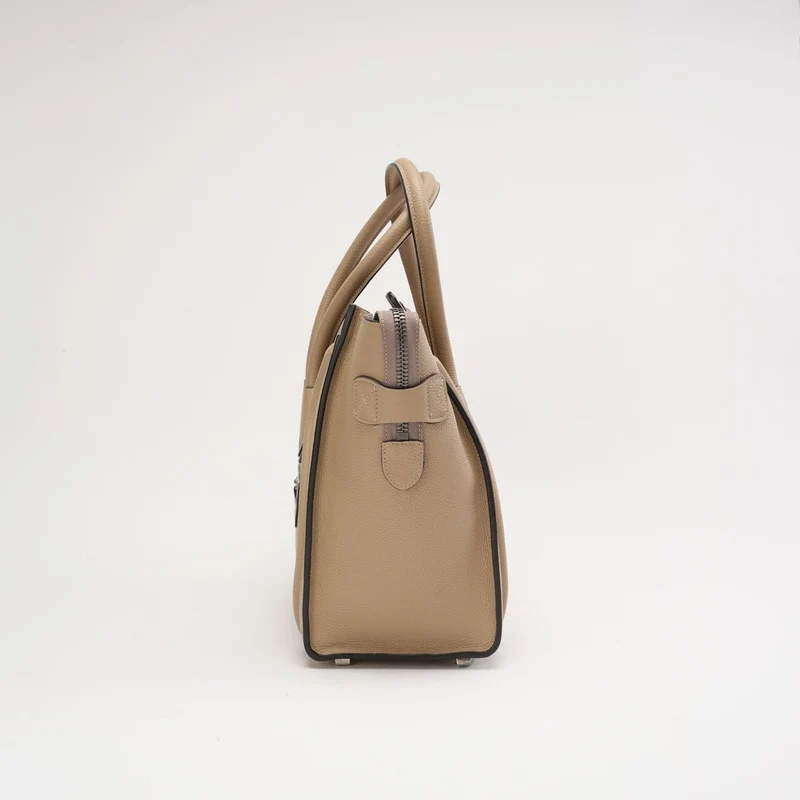 Celine Luggage Micro Tote Beige 2015