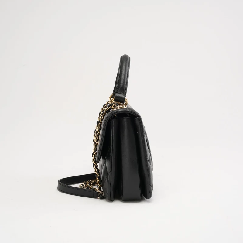 Chanel Medium Trendy CC Lamb Black 2018