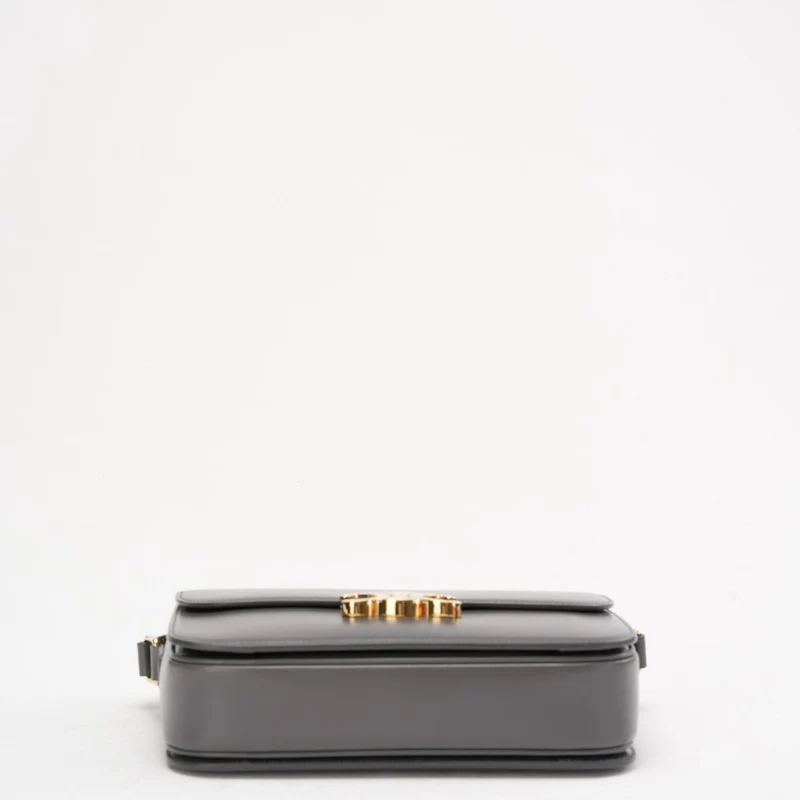 Celine Gray Triomphe Crossbody Small Calfskin 2019