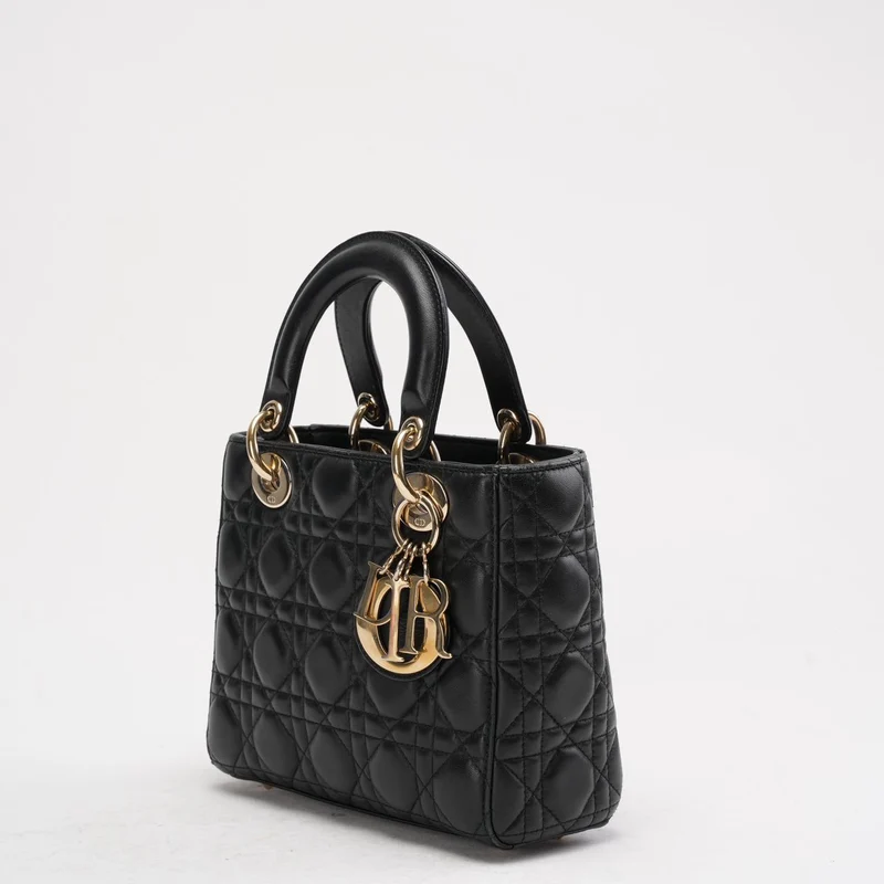 Dior Schwarze kleine Lady Dior My ABCDior Tasche 2017