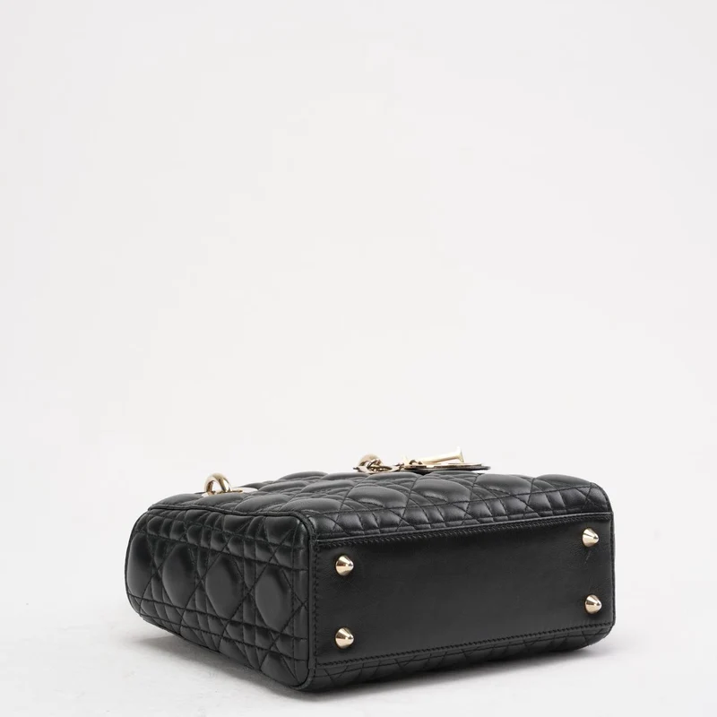 Dior Schwarze kleine Lady Dior My ABCDior Tasche 2017