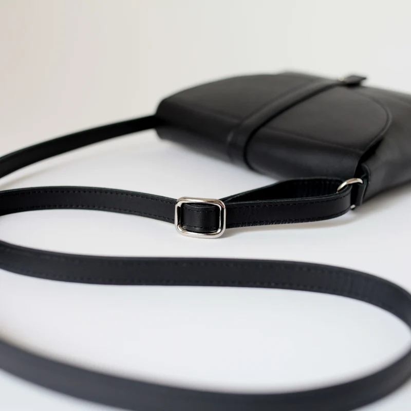 Schultertasche KNOB Schwarz