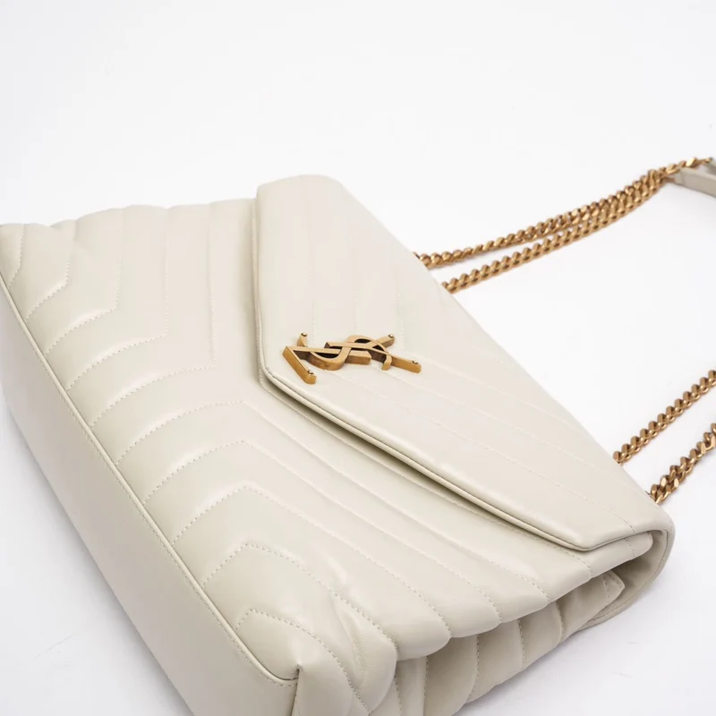 Saint Laurent Medium White LouLou 2020