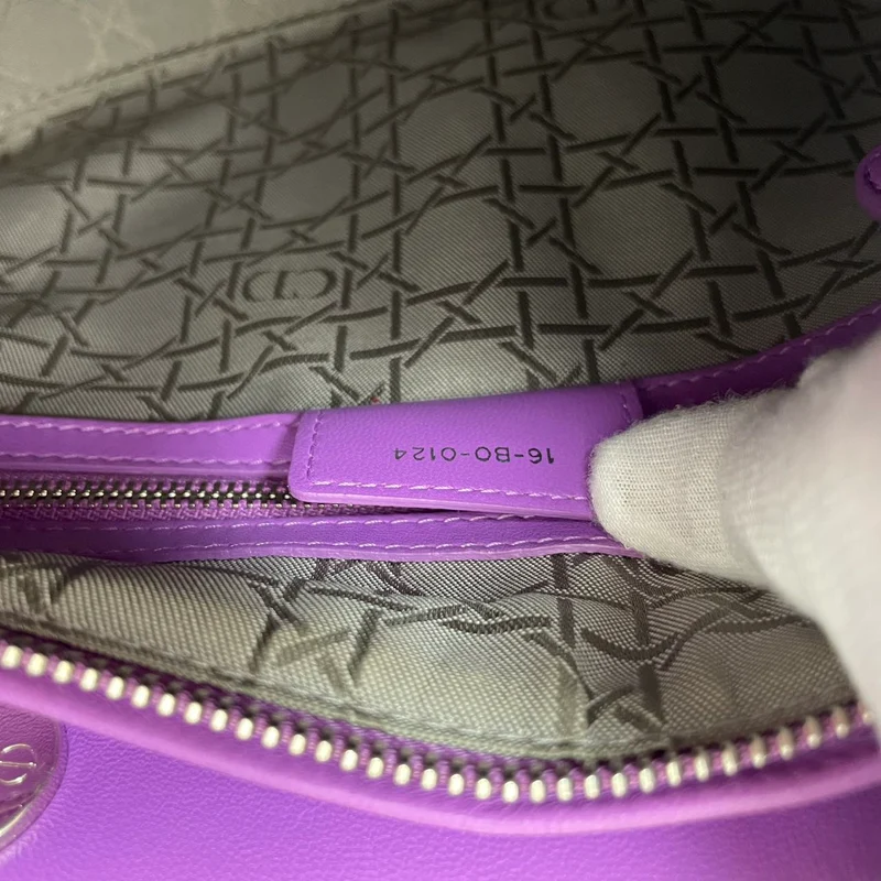 Dior Lady Medium Lamb Purple 2014