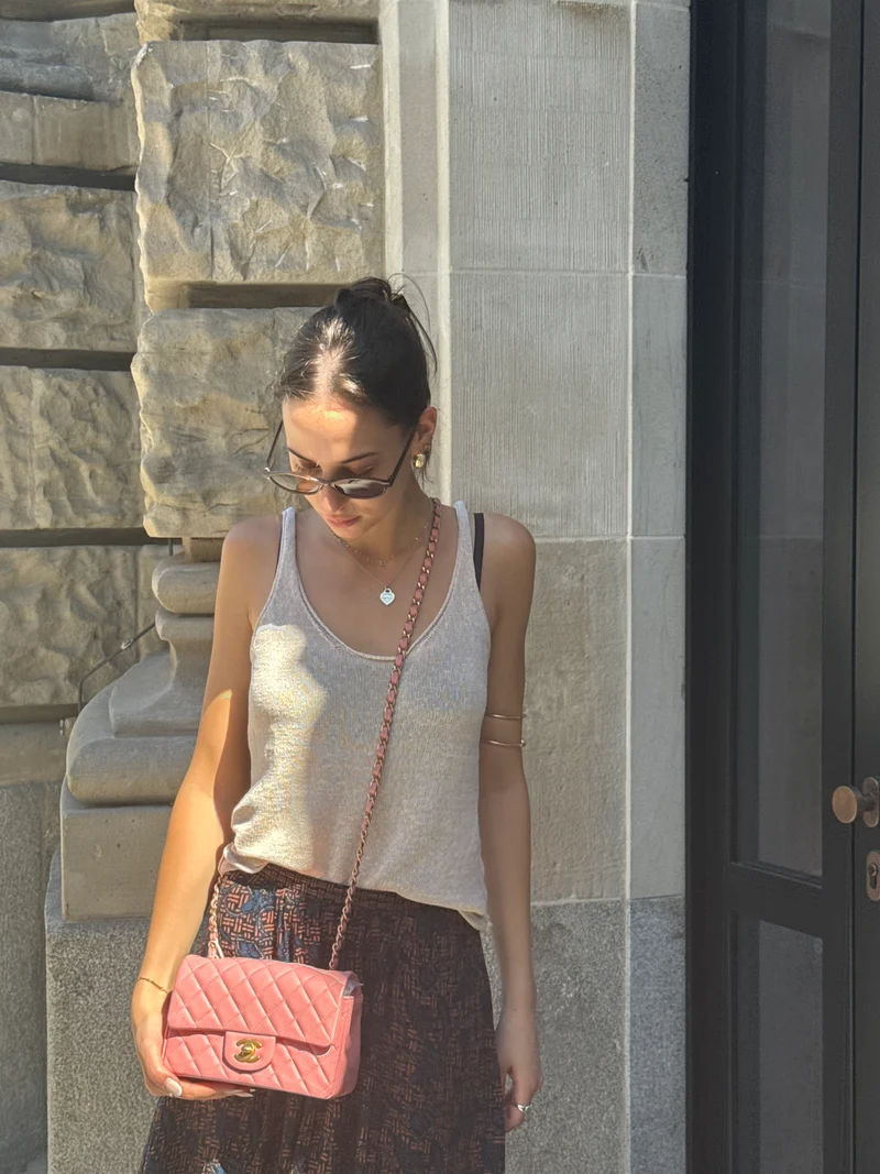 Chanel Pink Mini Rectangular Classic Flap Bag 2019