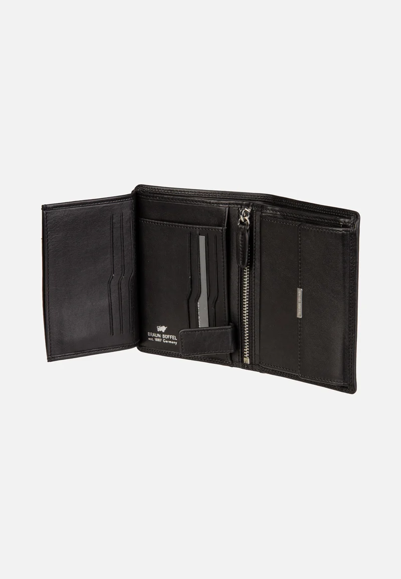 Golf RFID Coin Wallet H 7Cs + Loop Black - Portemonnaie