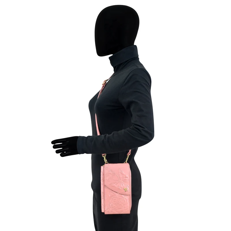 RFID-blockierende Crossbody-Telefonhülle - 1173