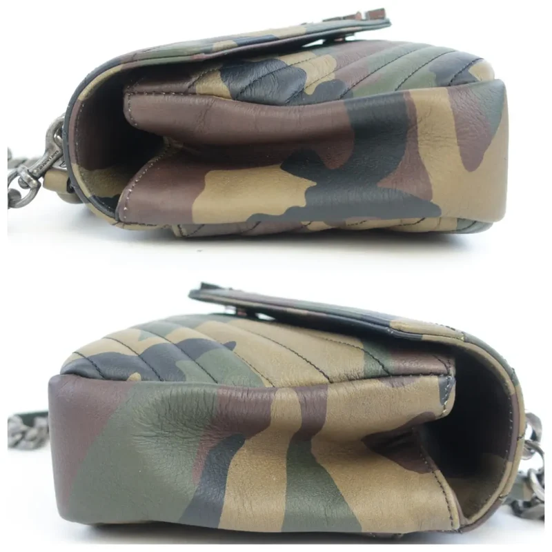 Yves Saint-Laurent Camouflage Medium College Bag