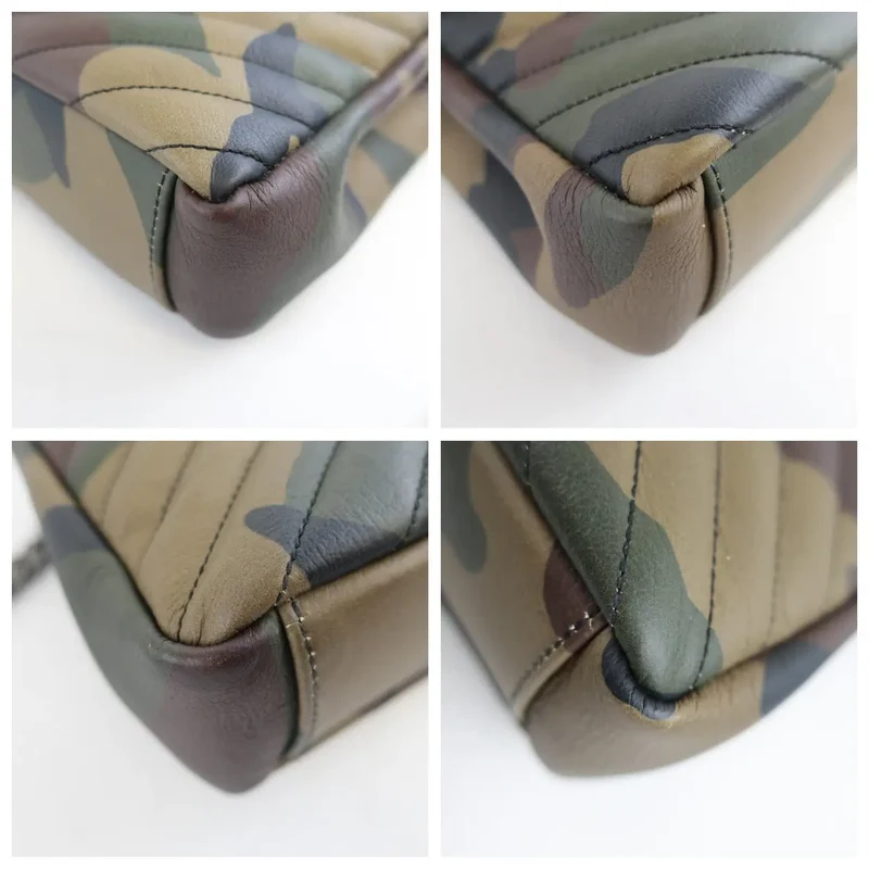 Yves Saint-Laurent Camouflage Medium College Bag