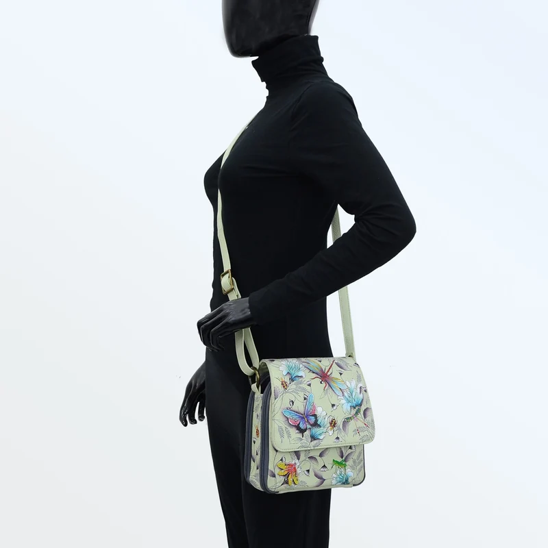 Crossbody-Organizer mit drei Fächern - 483