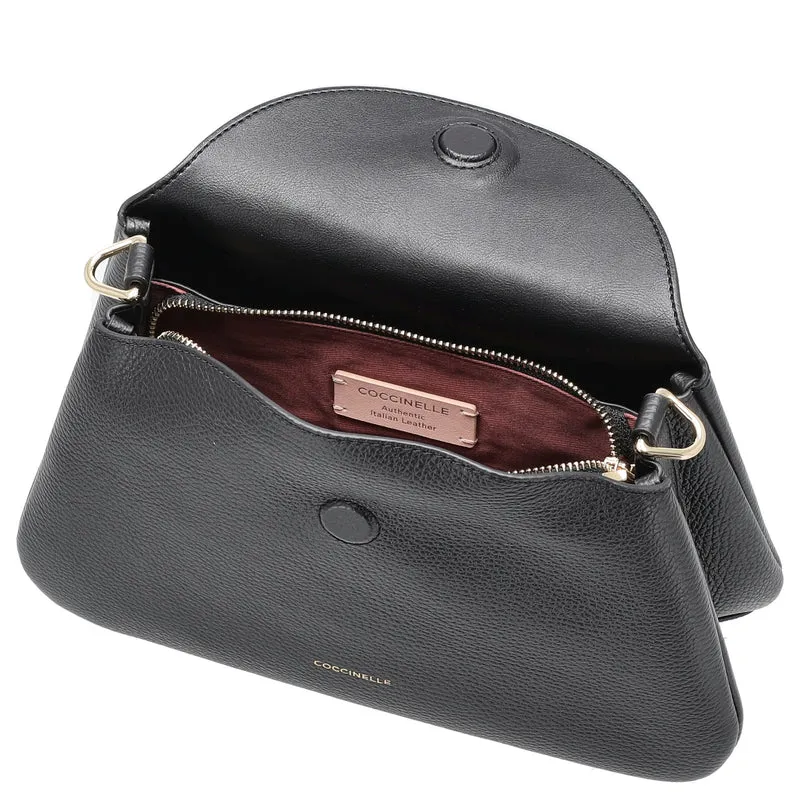 Coccinelle Tiggy - Schultertasche 29 cm (noir)