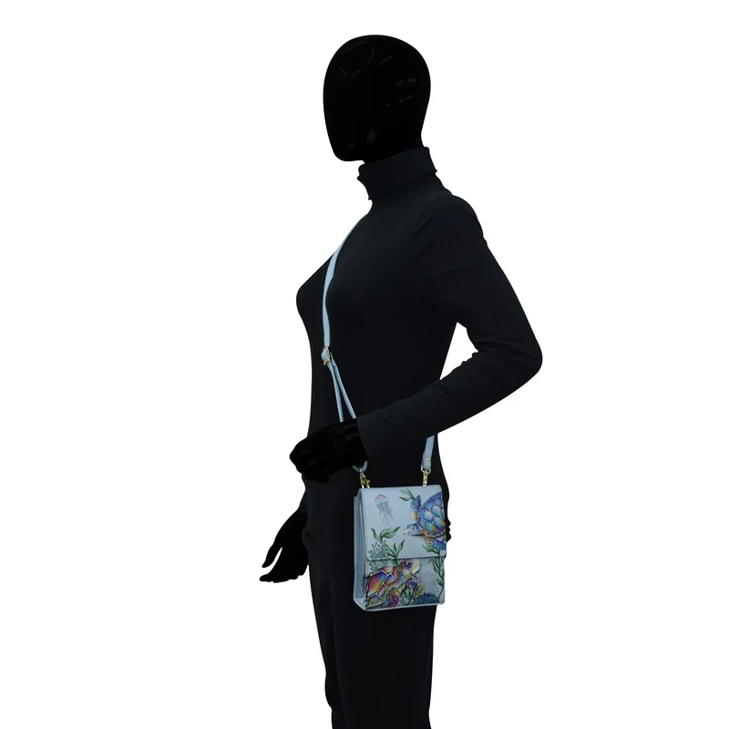 Crossbody-Organizer mit drei Fächern - 412