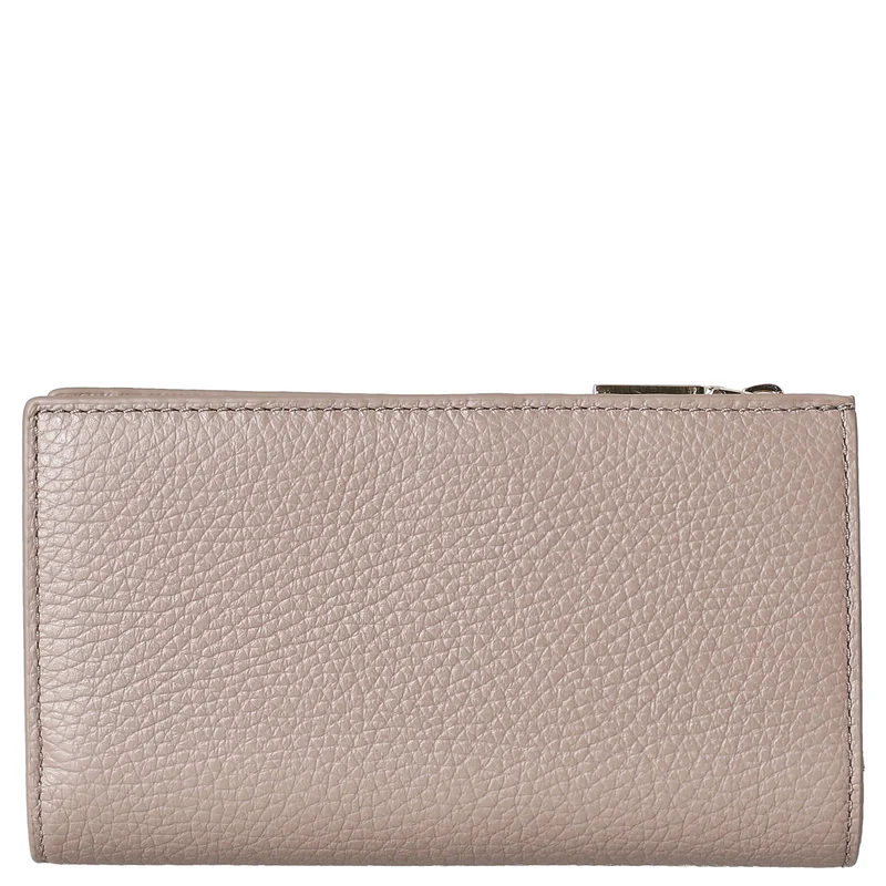 Coccinelle Metallic Soft - Geldbörse 12cc 16 cm (warm taupe)