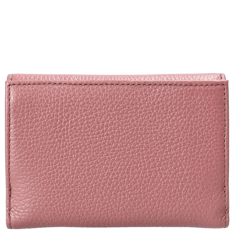 Coccinelle Metallic Soft - Geldbörse 12cc 14 cm (winter rose)