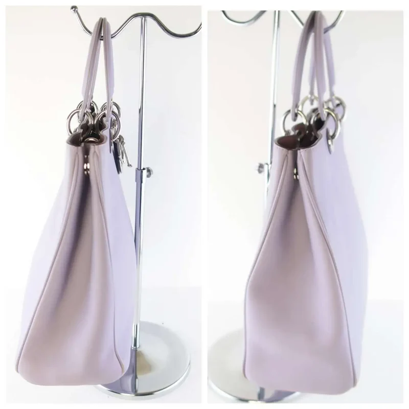 Christian Dior Limited Edition Large Lilac Diorissimo Shoulder Bag