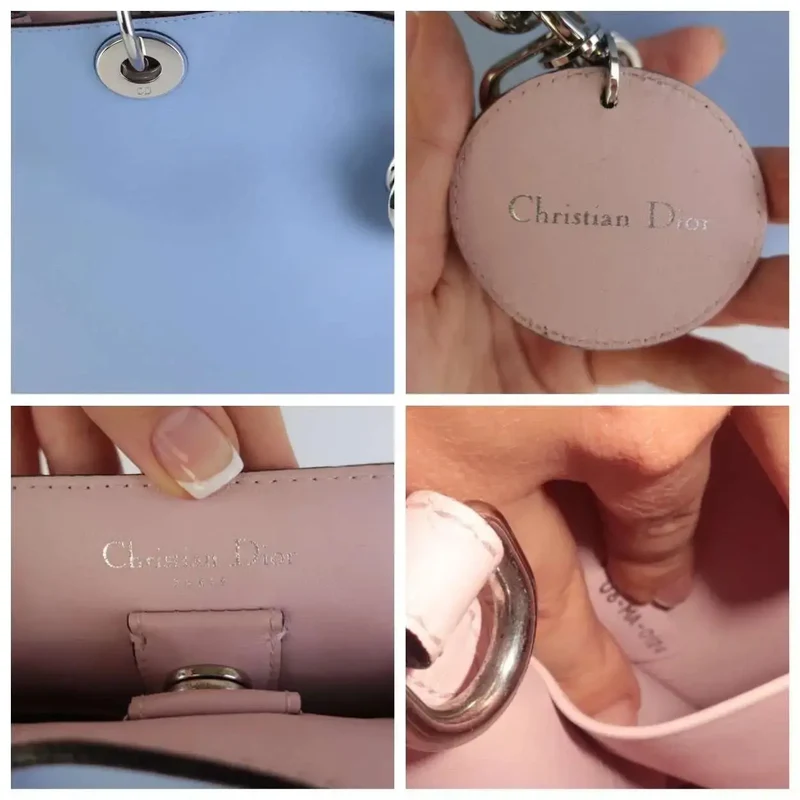 Christian Dior Limited Edition Medium Diorissimo Python Shoulder Bag