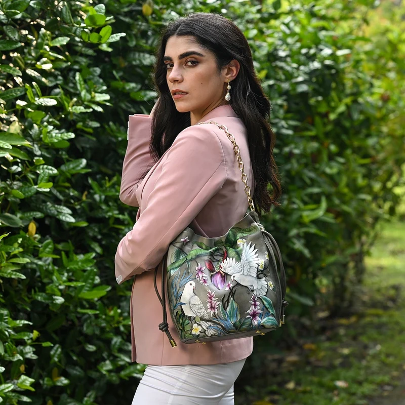Beuteltasche mit Kordelzug - 723