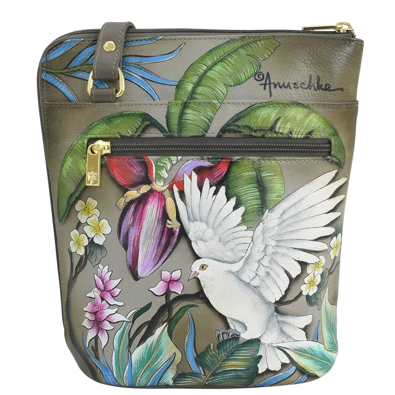 Organizer Crossbody mit verlängertem Seitenreißverschluss - 493