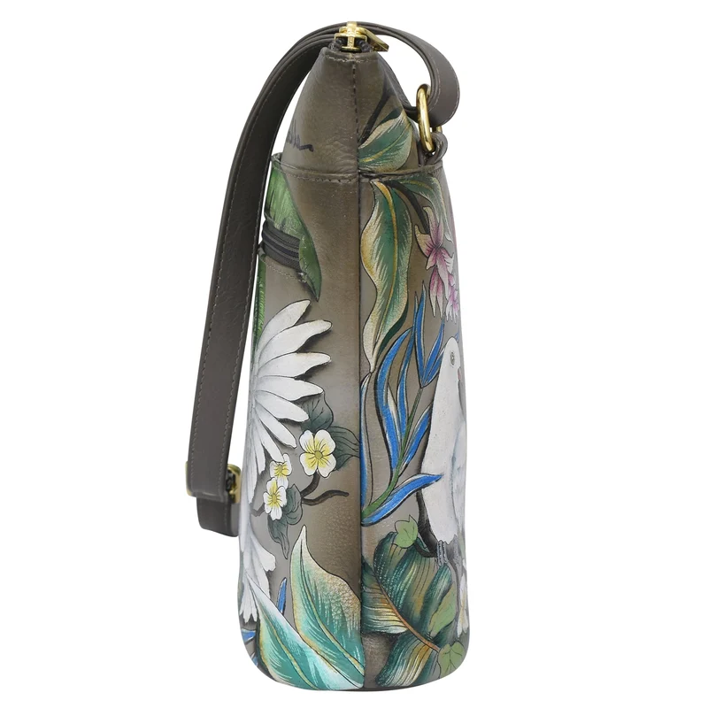 Organizer Crossbody mit verlängertem Seitenreißverschluss - 493