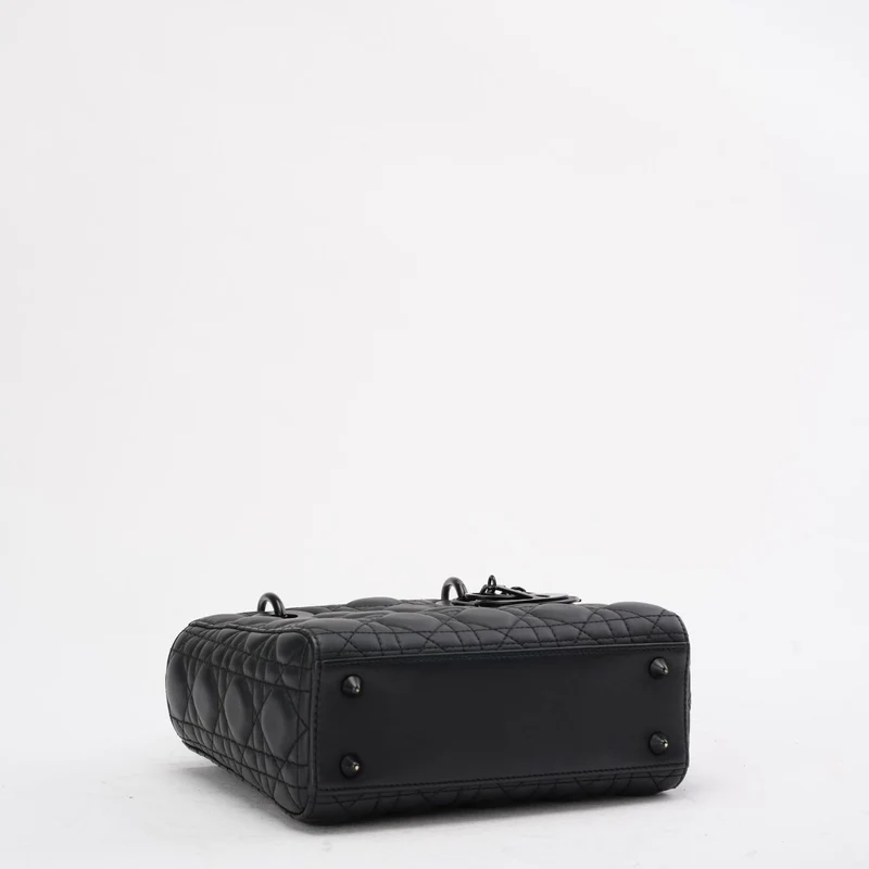 Dior Small Lady Dior My ABCDior Tasche in Schwarz Ultramatte 2020