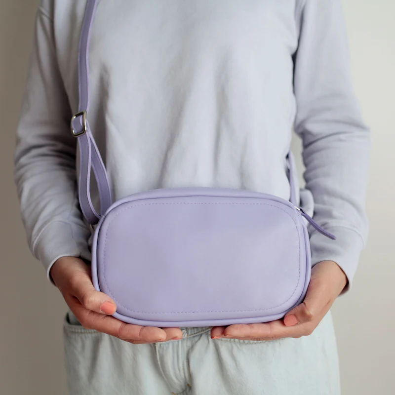 Handtasche OVAL Flieder