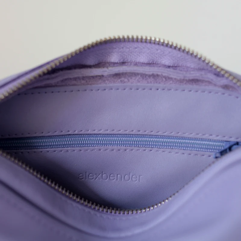 Handtasche OVAL Flieder