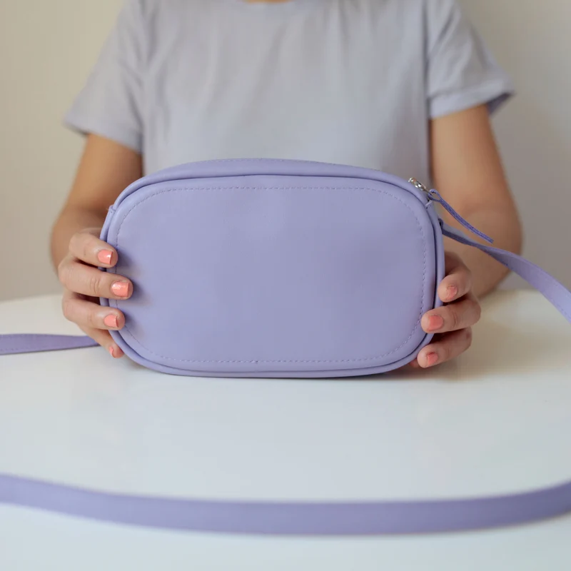 Handtasche OVAL Flieder
