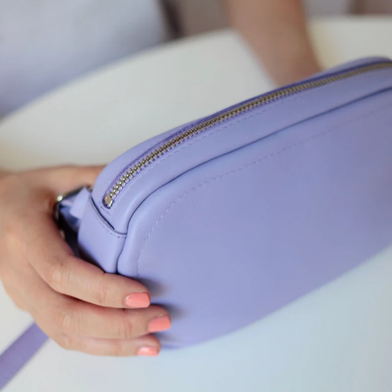 Handtasche OVAL Flieder