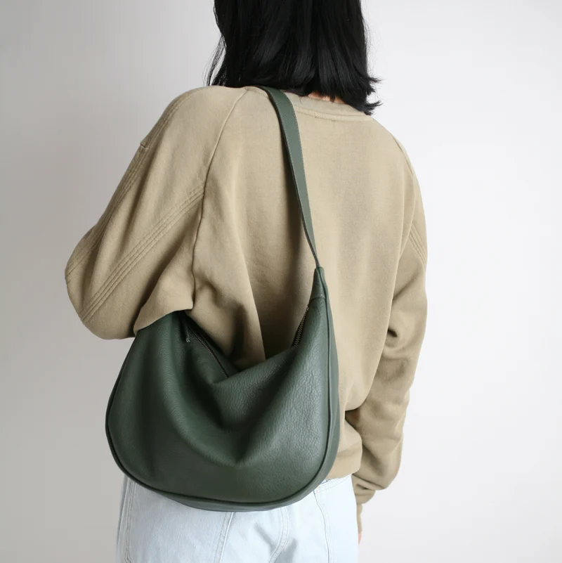 Lederbeutel POUCH Lodengrün