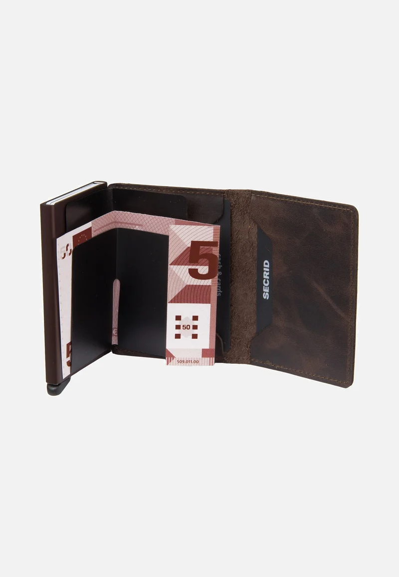 Slimwallet Vintage Chocolate - Portemonnaie