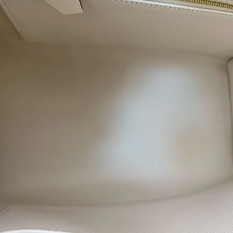 Hermes Birkin 30 Sellier Tasche aus Nata Epsom Leder mit goldener Hardware