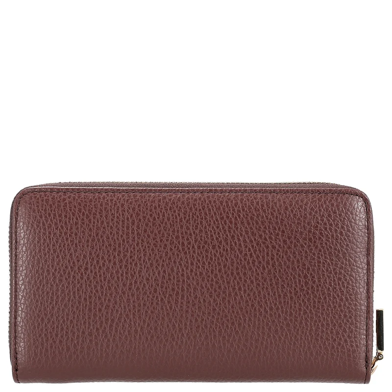 Coccinelle Metallic Soft - Geldbörse 7cc 18 cm (berry)