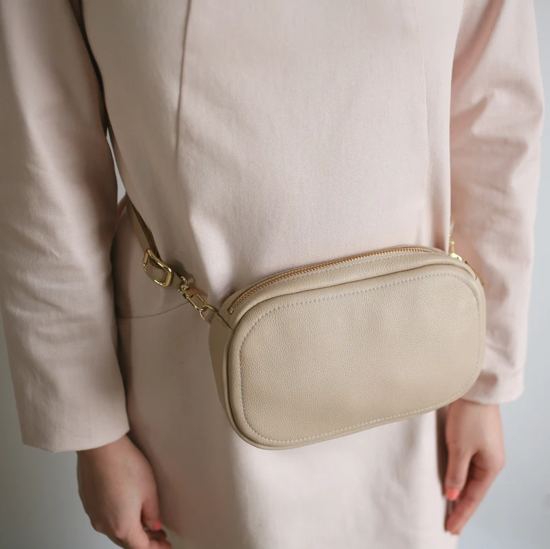 Handtasche OVAL Cappuccino