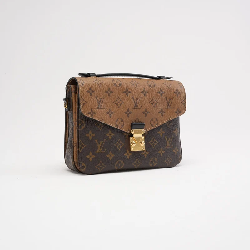 Louis Vuittion Pochette Métis Monogram Reverse Canvas 2016