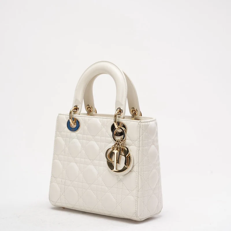 Dior White Small Lady Dior My ABCDior Tasche 2022