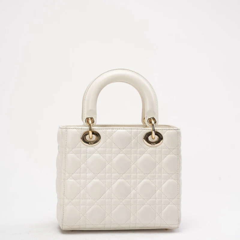 Dior White Small Lady Dior My ABCDior Tasche 2022