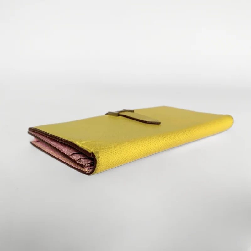 Hermès Bearn Geldbörse Epsom Leder