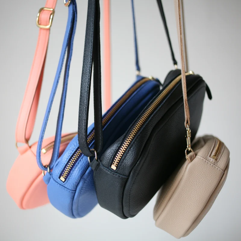 Handtasche OVAL Schwarz