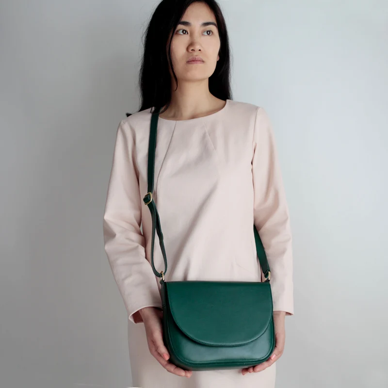Satteltasche Dunkelgrün