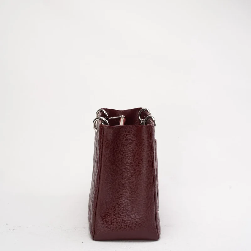 Chanel Grand Shopping Tote (GST) in Burgundy Caviar 2014