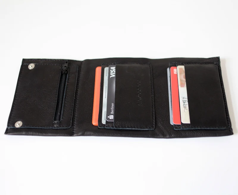 Portemonnaie FOLD Schwarz