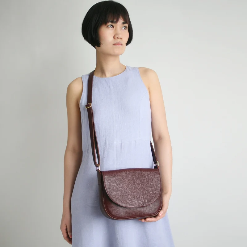Satteltasche Bordeaux