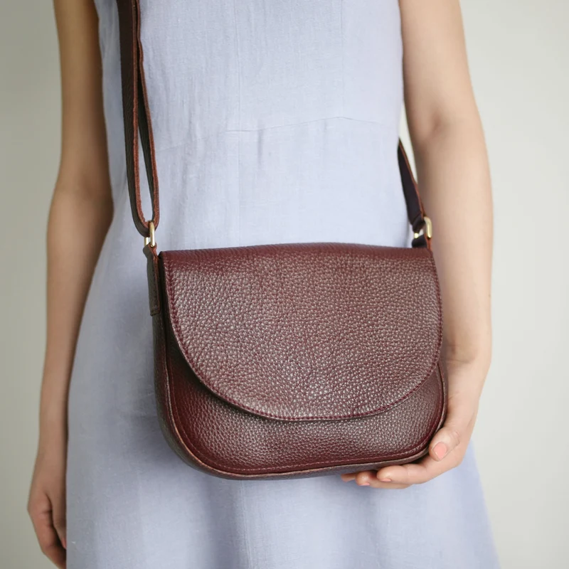 Satteltasche Bordeaux